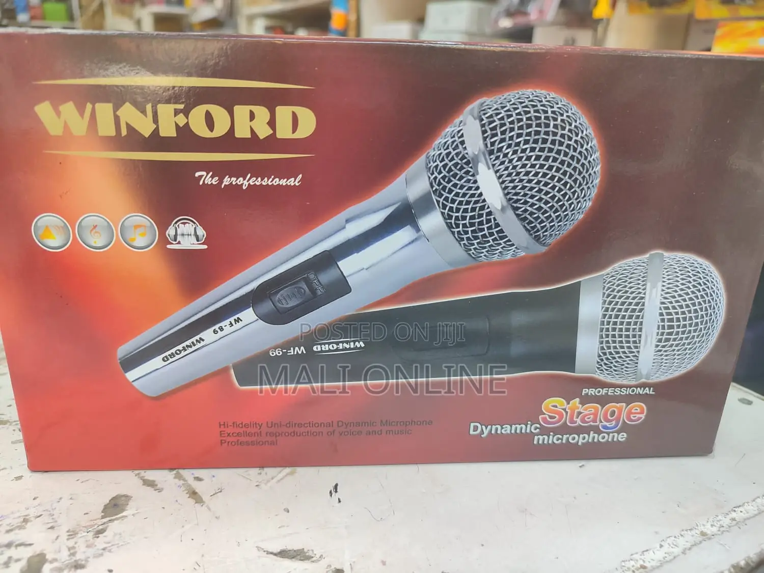 Winford Wf-99 Professional Stage Dynamic Microphone