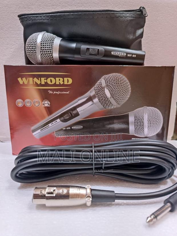 Winford Wf-99 Professional Stage Dynamic Microphone - thumbnail 3