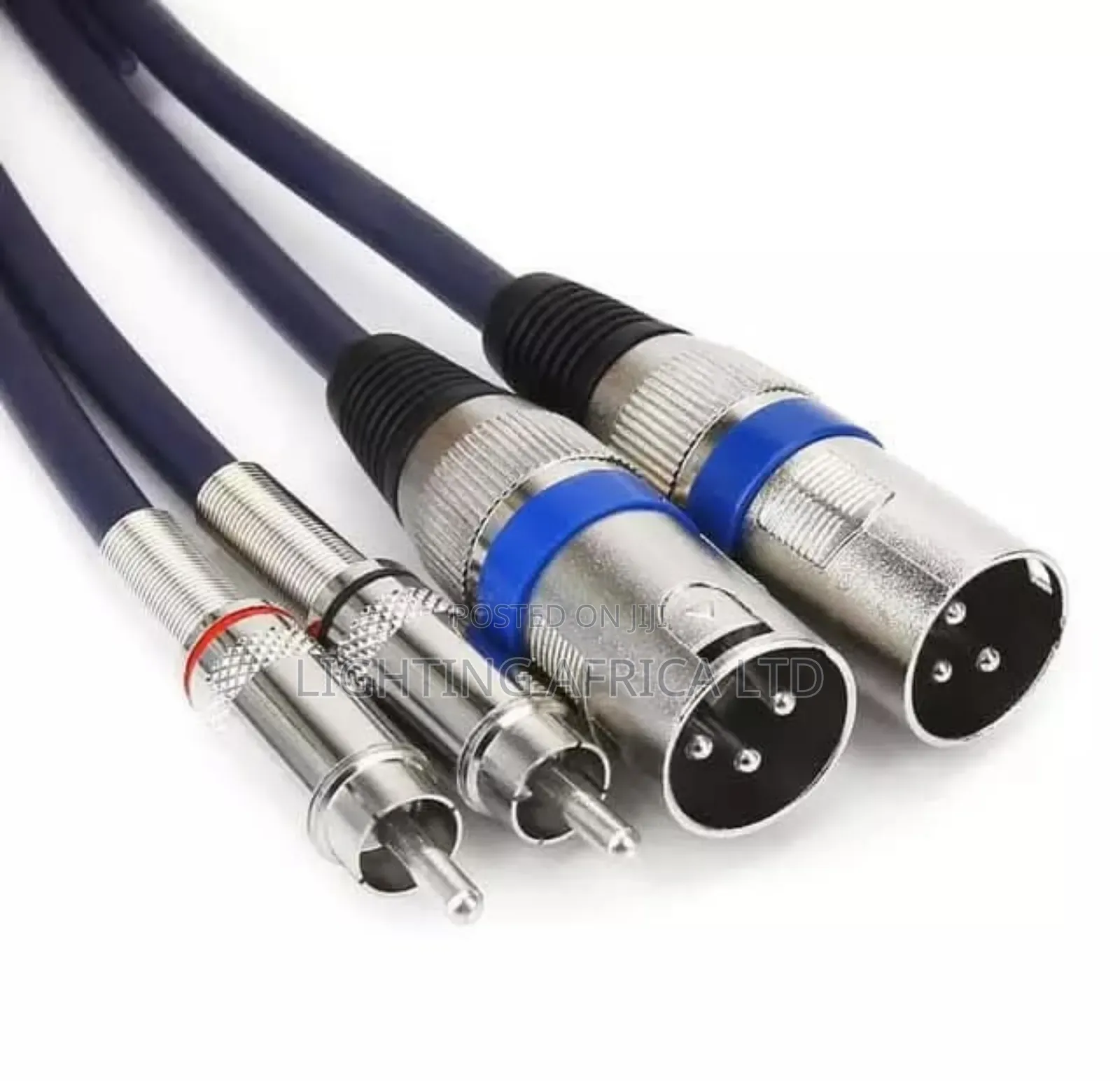 2 Meters XRL to Jack Pin Quality Cable