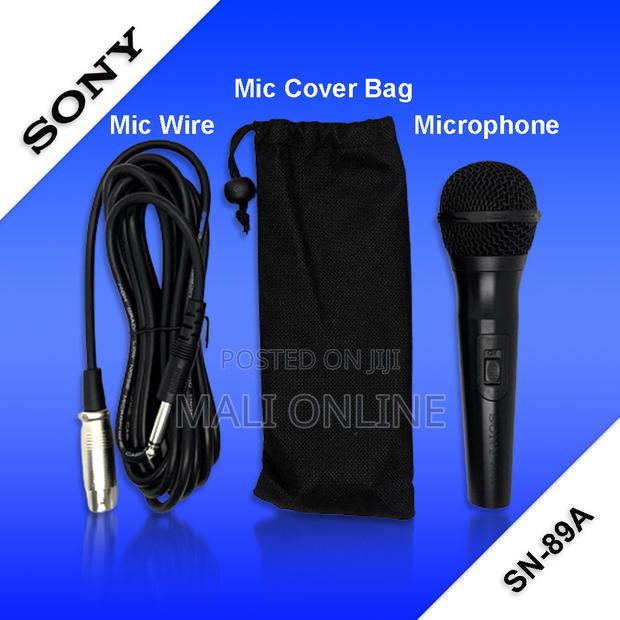 Sony Sn-89a Uni-directional Dynamic Vocal Microphone Wired - main view