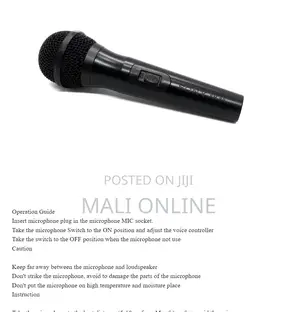 Sony Sn-89a Uni-directional Dynamic Vocal Microphone Wired