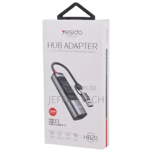 Yesido Hb20 Type-C /Usb 5port Hub