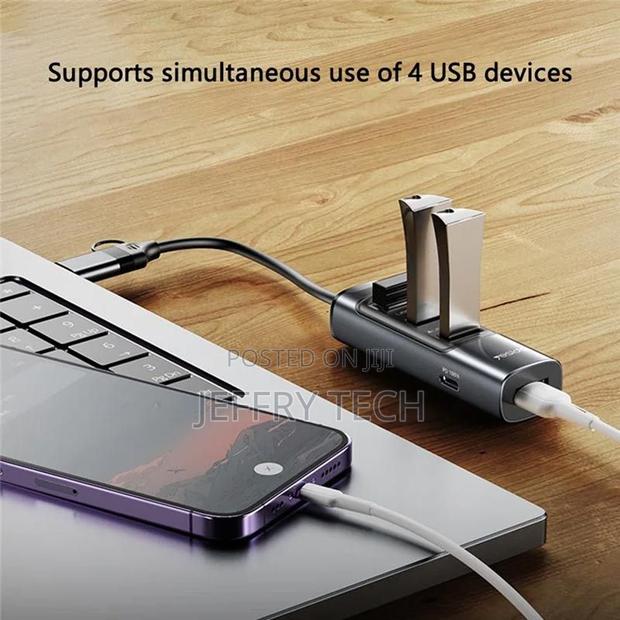 Yesido Hb20 Type-C /Usb 5port Hub - thumbnail 3