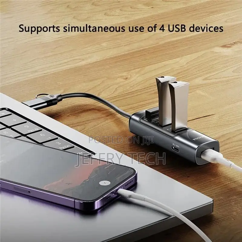 Yesido Hb20 Type-C /Usb 5port Hub