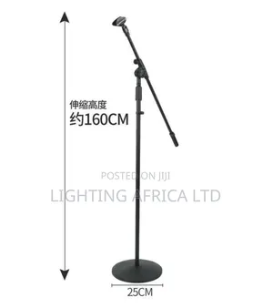 High Quality Bass Microphone Adjustable Metallic Stand