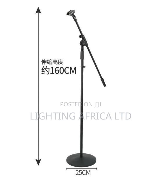 High Quality Bass Microphone Adjustable Metallic Stand