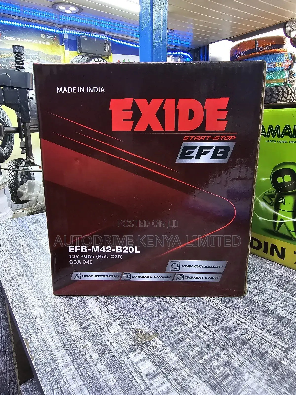 Ns40 Exide Matrix Efb Start-Stop Battery