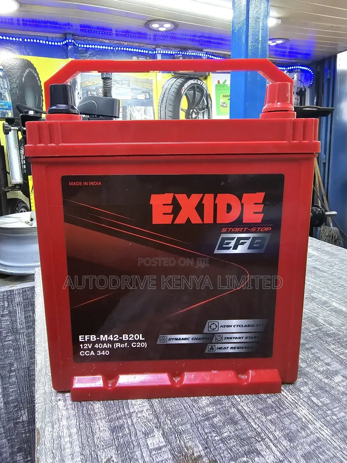 Ns40 Exide Matrix Efb Start-Stop Battery