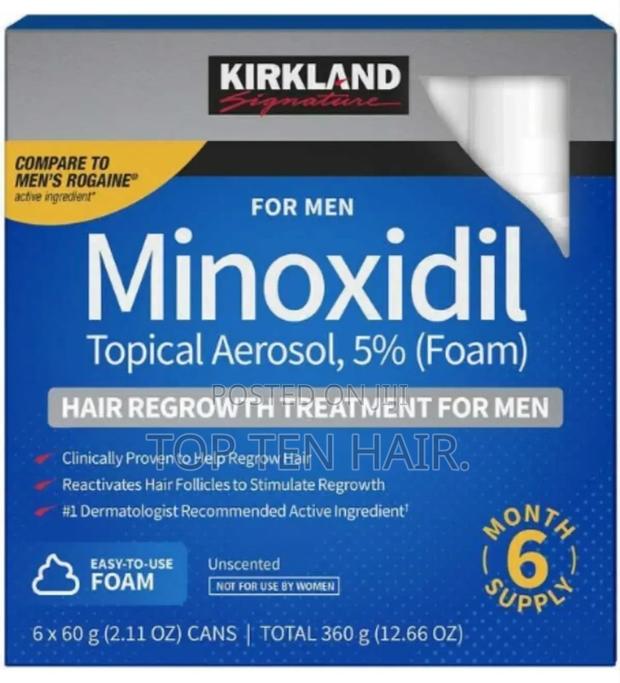 Men's Kirkland 5% Minoxidil Topical Solution. With Dropper. - thumbnail 3
