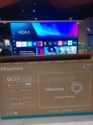 Hisense 43" Qled Uhd Smart Tv Hdr10+ Dolby Vision New