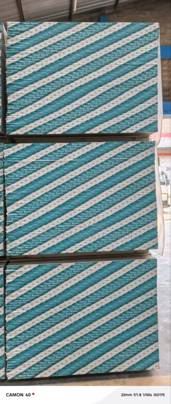 Decor Gypsum Board 9mm