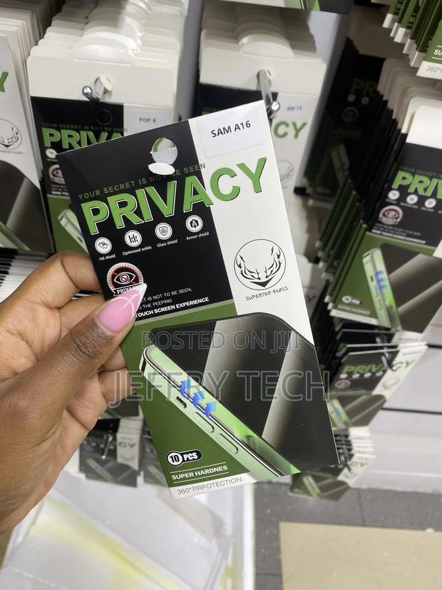 Pixfa Privacy Tempered Glass Screen Protector for Galaxy A16 - main view