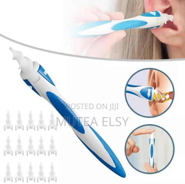 Electric Cordless Safe Vibration Painless Vacuum Ear Wax