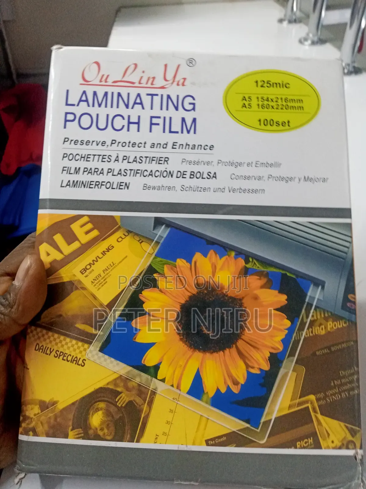 A5 Lamination Pouch Available