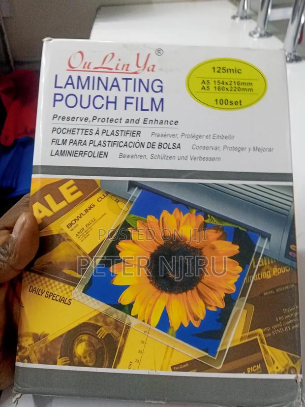 A5 Lamination Pouch Available - main view