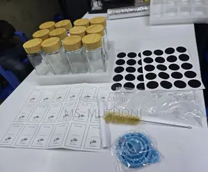 Aesthetic Premium Thick Glass Spice Jars With Bamboo Lid 