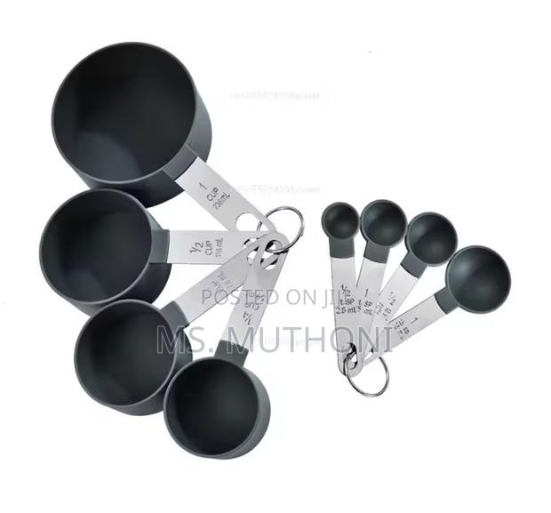 8pcs Multipurpose Measuring Spoons/Cups - thumbnail 5