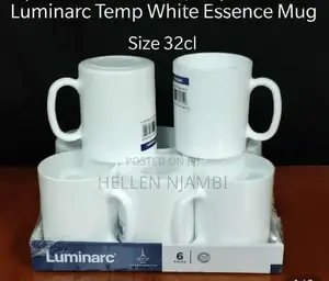 *Set of 6 Luminarc(Essence) 32cl Cups
