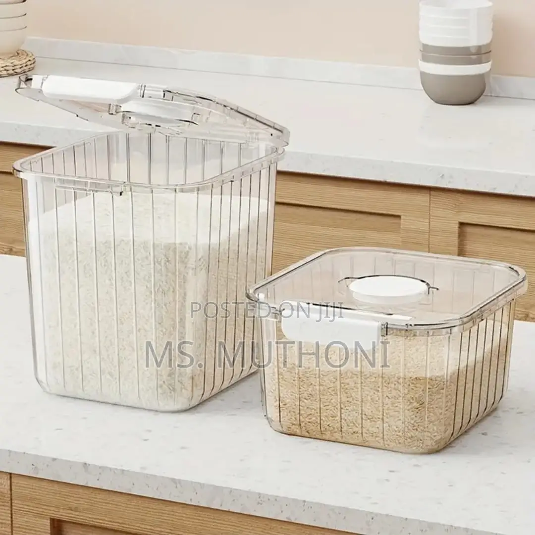 Large Capacity Acrylic Cereal Container* 5kg /10 Kg