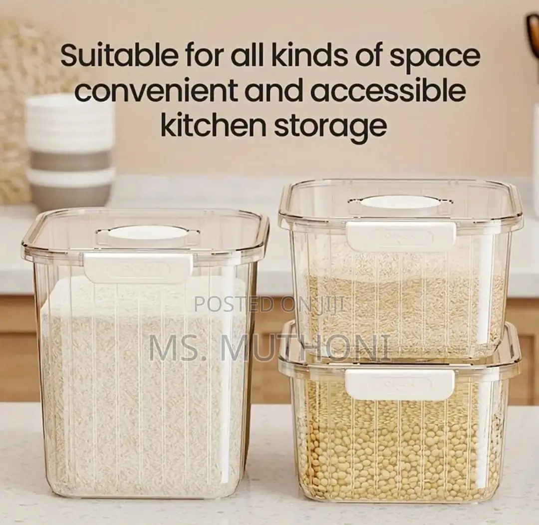 Large Capacity Acrylic Cereal Container* 5kg /10 Kg