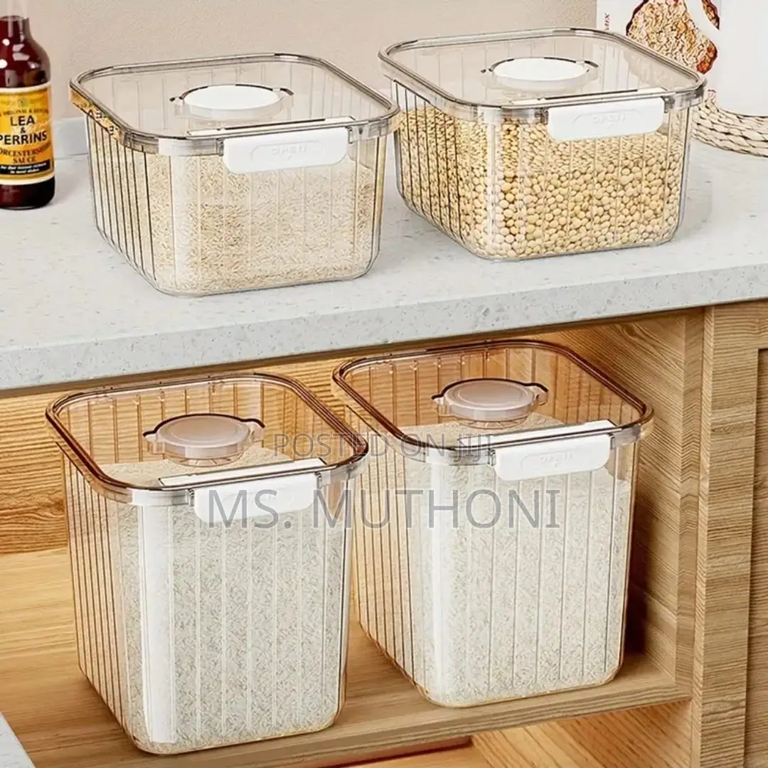 Large Capacity Acrylic Cereal Container* 5kg /10 Kg