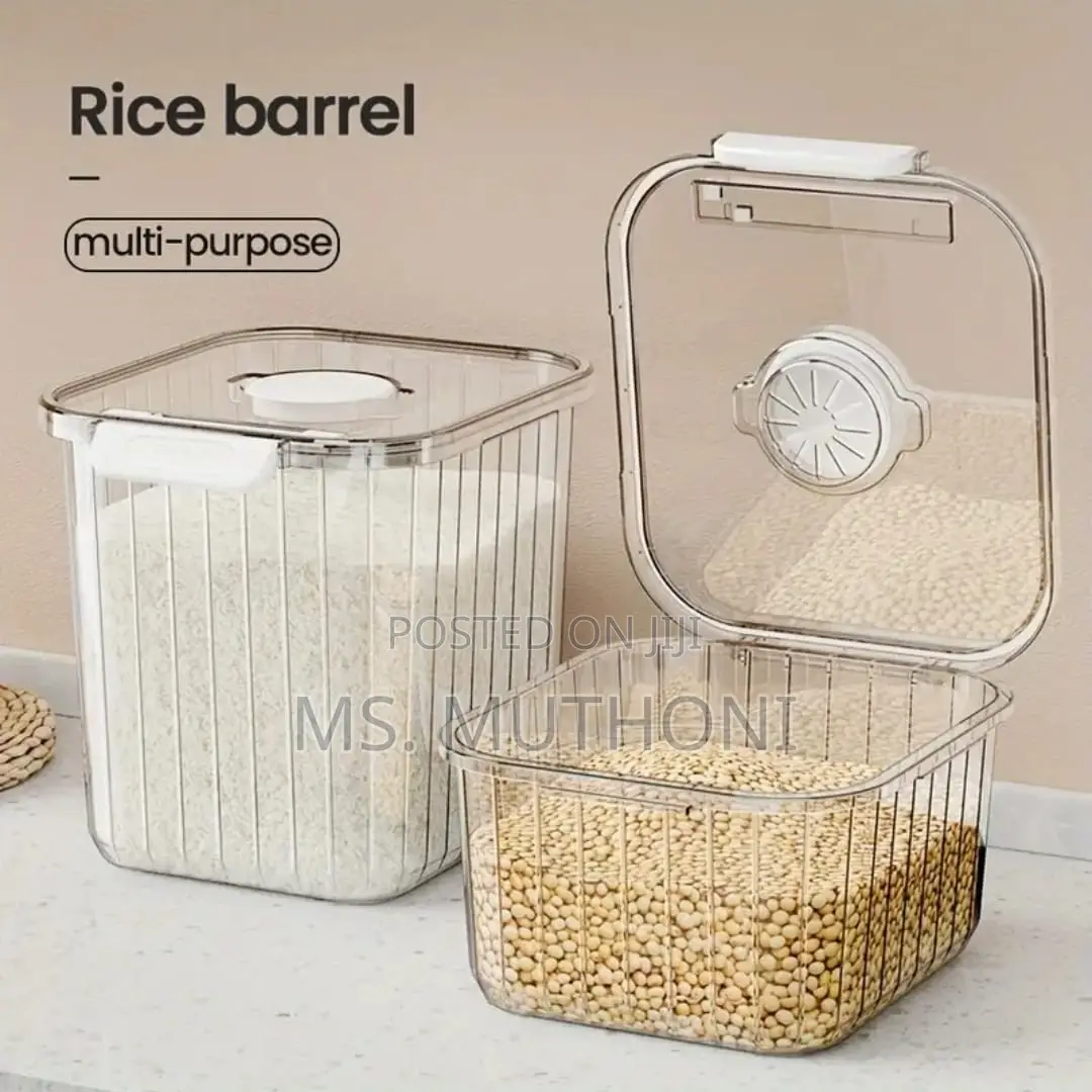 Large Capacity Acrylic Cereal Container* 5kg /10 Kg