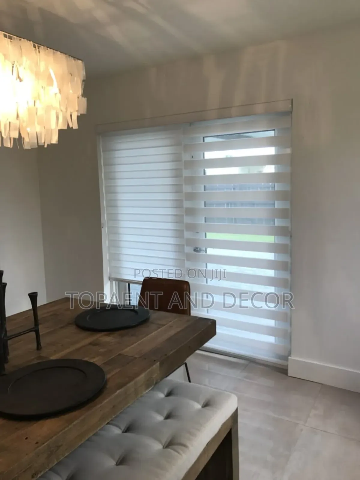 Luxury Day and Night Horizontal Blinds Dual Function Beauty