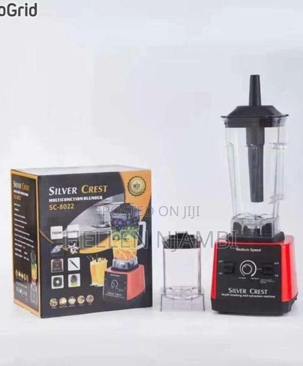 Silvercrest 7000w Commercial Blender 2.5l Jug Grinder Jug