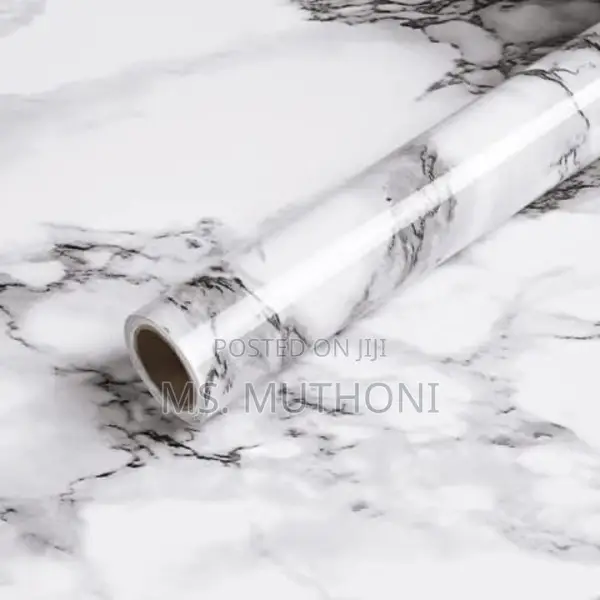 Surface Coating Marble Self Adhesive Waterproof / Wallpaper