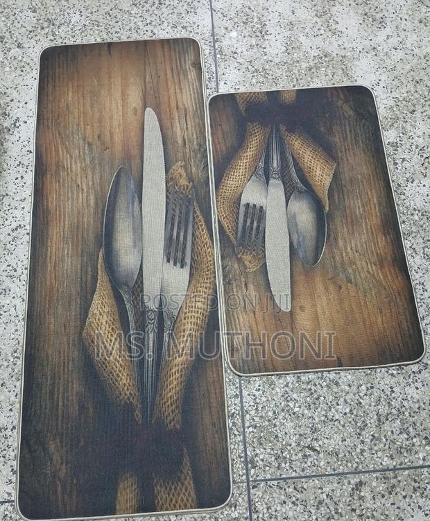 Quality Heavy 2 in 1 Rubber Bottom Kitchen Mats - thumbnail 10