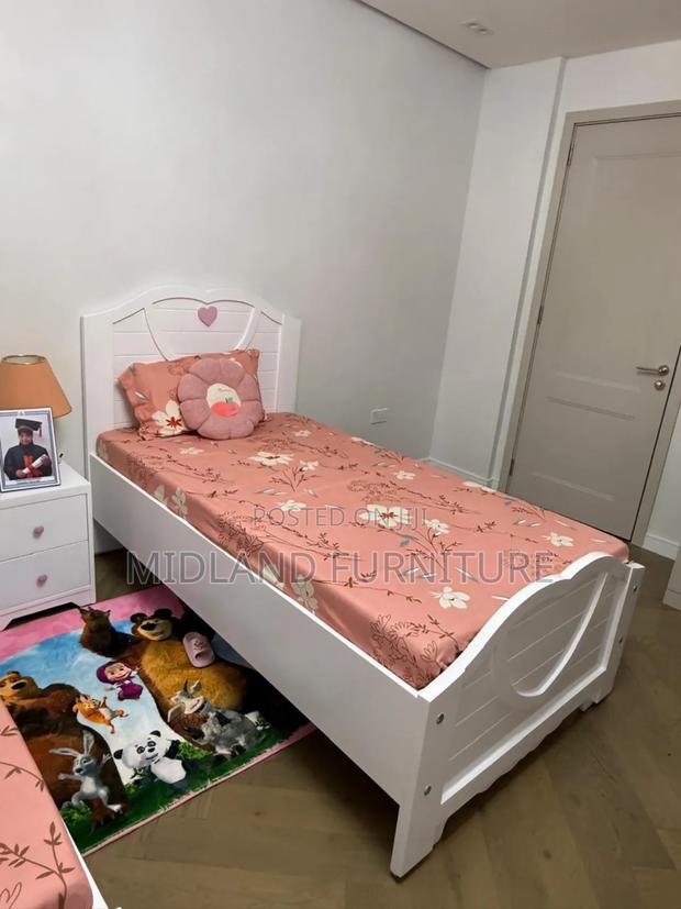 Single Bed for Girls Heart Shaped - main view