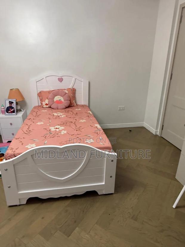 Single Bed for Girls Heart Shaped - thumbnail 2