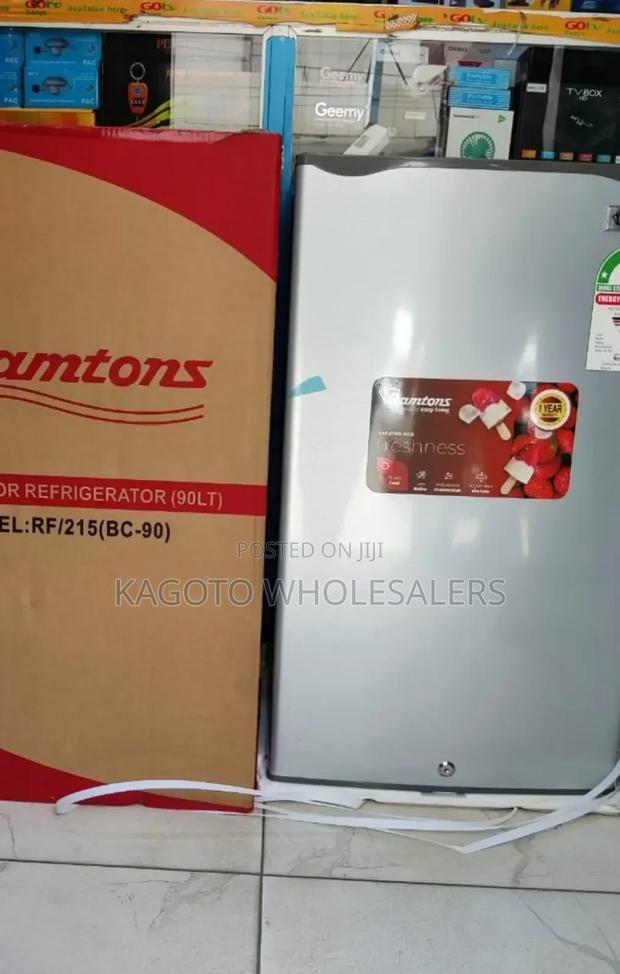 Ramtons Single Door Refrigerator 90ltrs Silver R90l