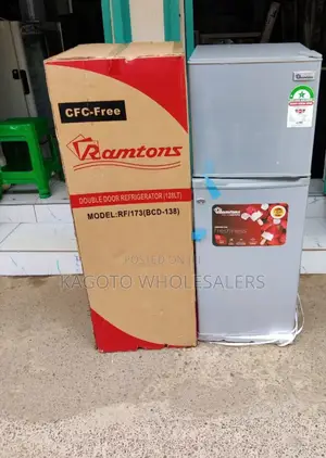 Ramtons Fridge Double Fridge 128litres R128fr/R