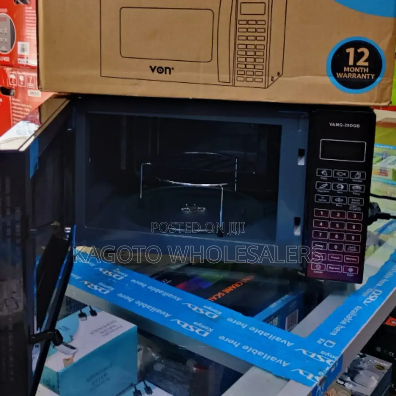 Von Microwave Oven 20litres With Grill Vnm20g