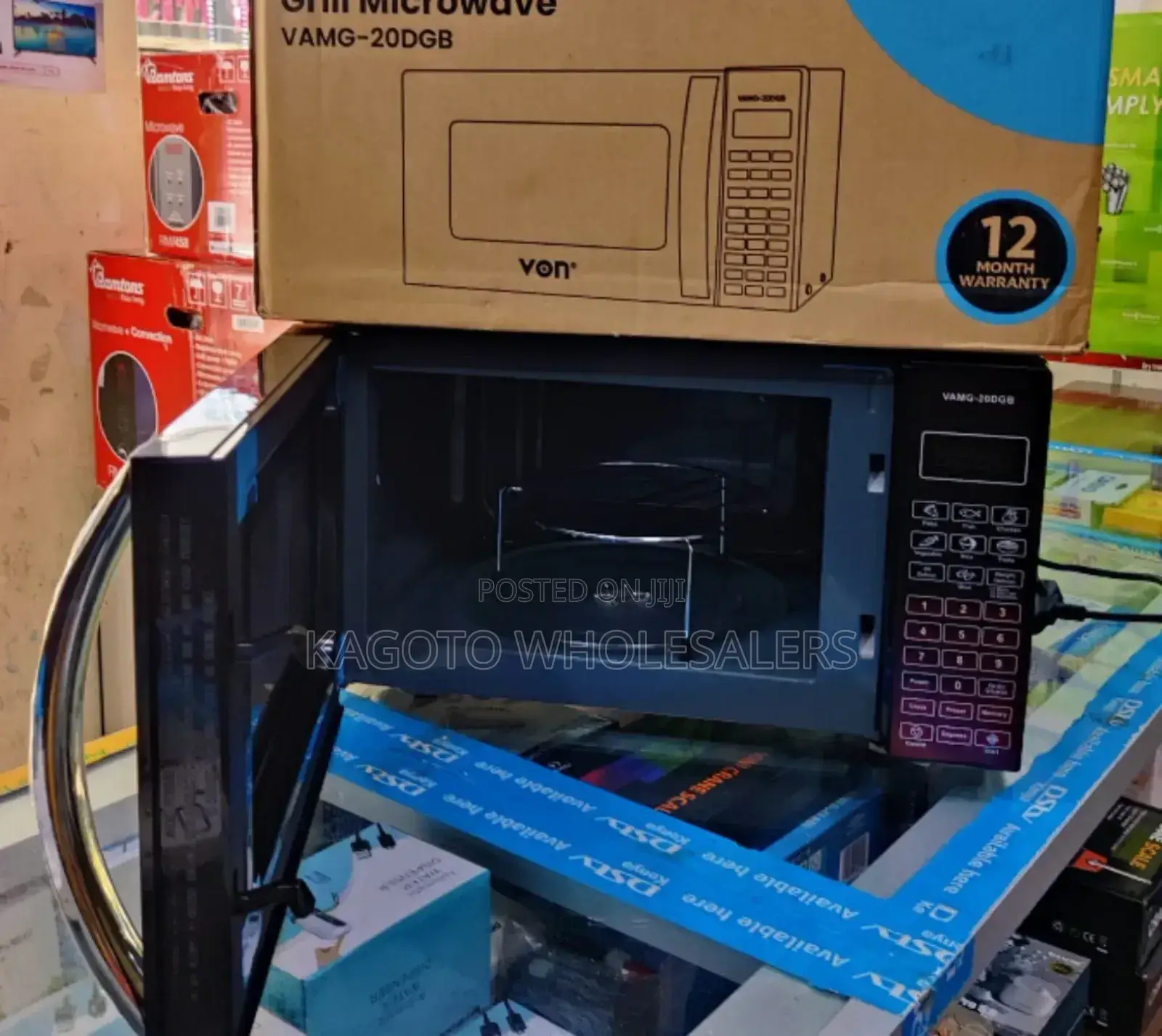 Von Microwave Oven 20litres Plus Grill Vnm20g