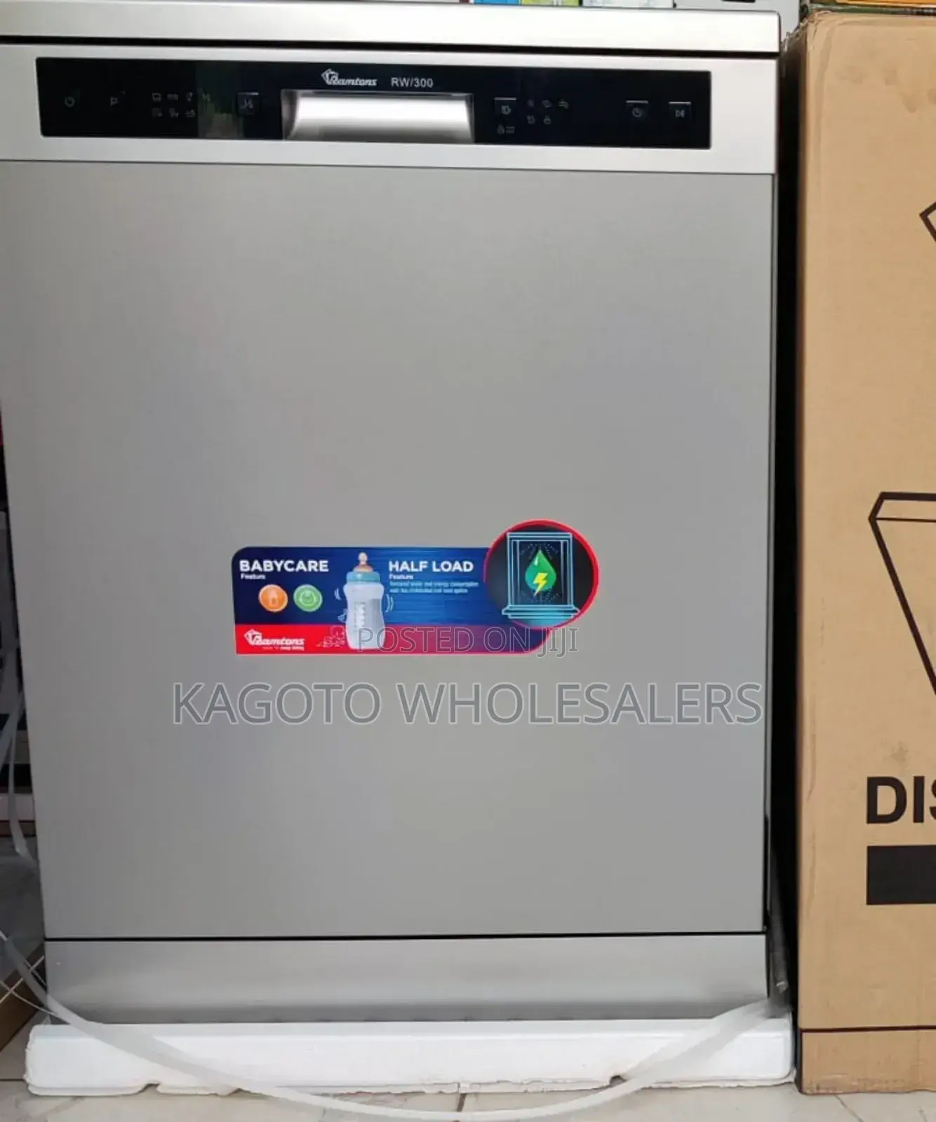 Ramtons Dish Washer Modernized Silver D2w