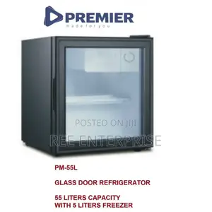 55 Litres Premier Glass Door Refrigerator