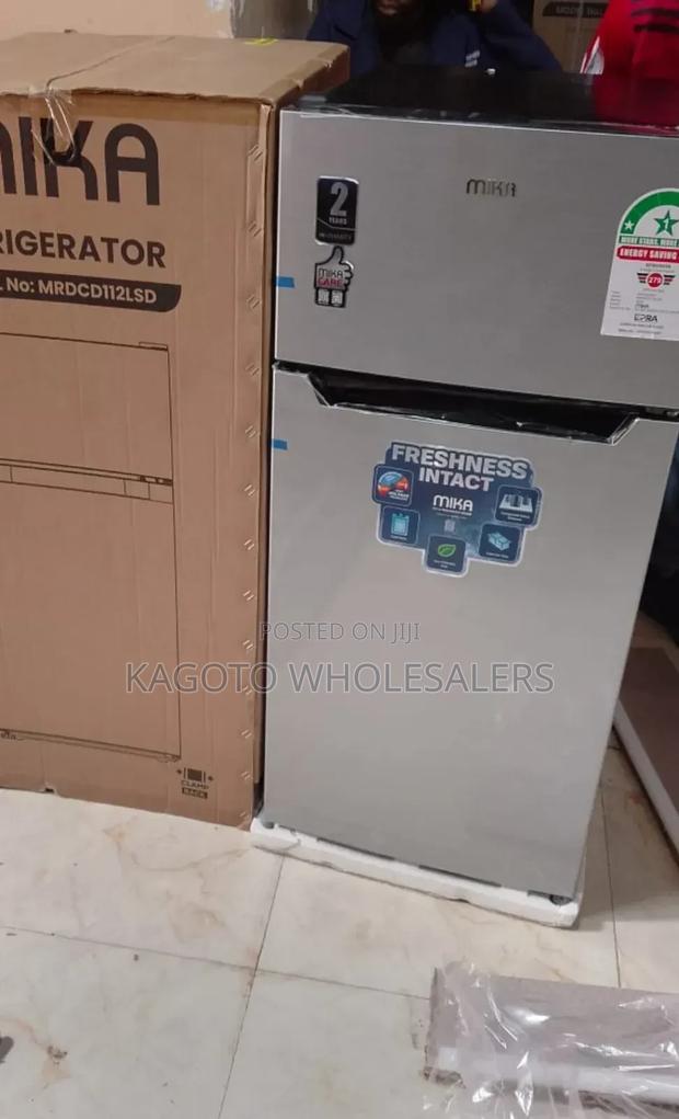 Mika 112 Litres Two Door Refrigerator Mk112dd