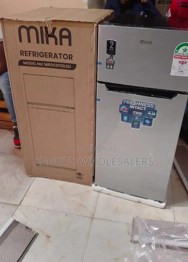 Mika 112l Double Door Refrigerator Mk112dd