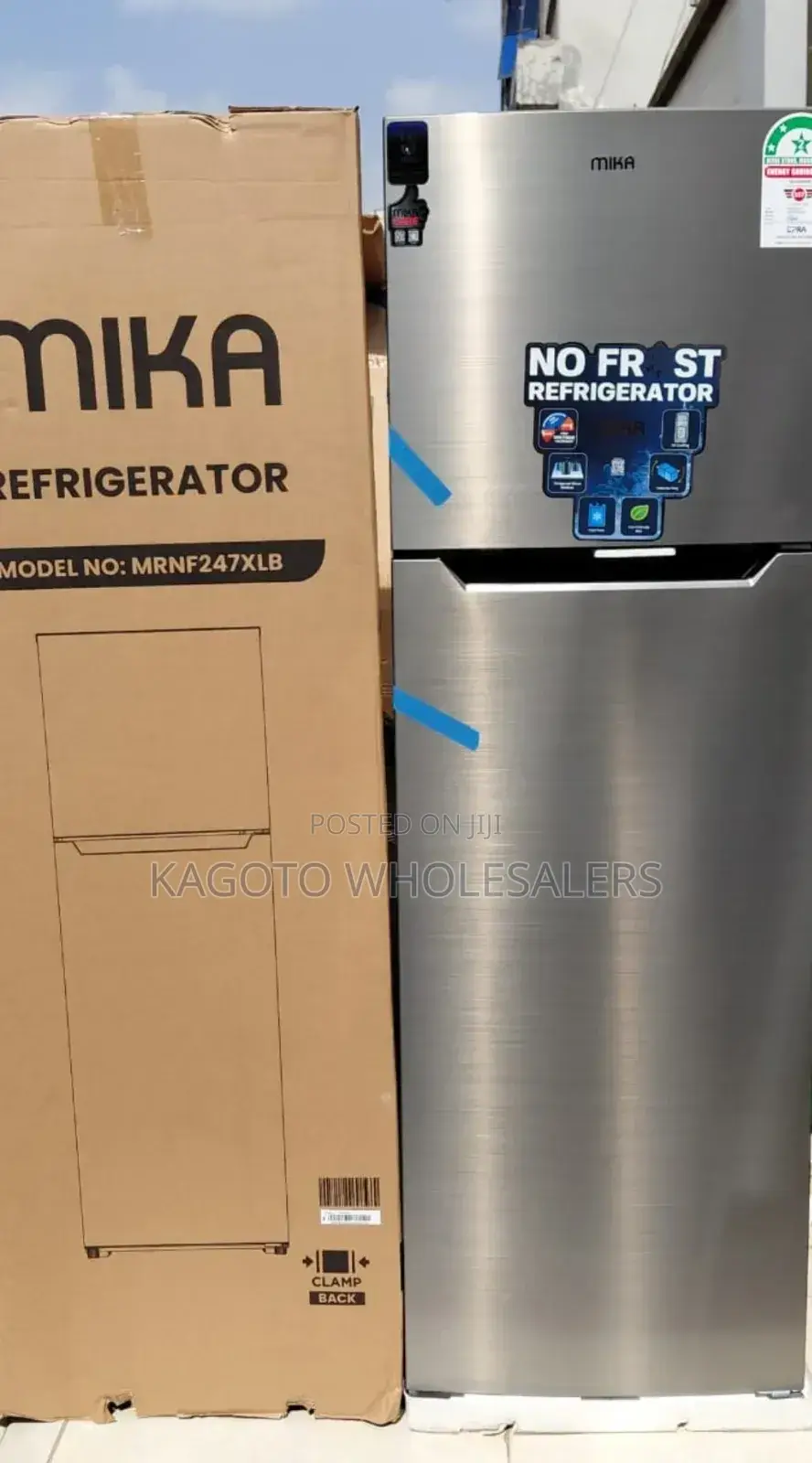 Mika 247 Litres Top Freezer Two Door Refrigerator Mk247dd