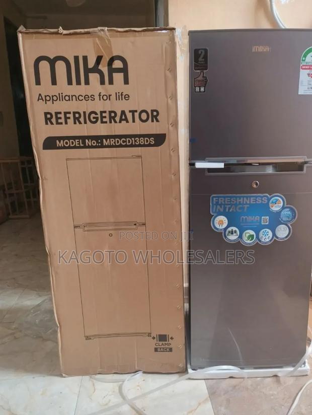 Mika 138l Double Door Refrigerator Mk138/Dd - main view