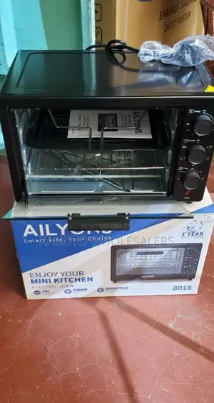 20l Ailyons Electric Oven Black 1000watts A8018b