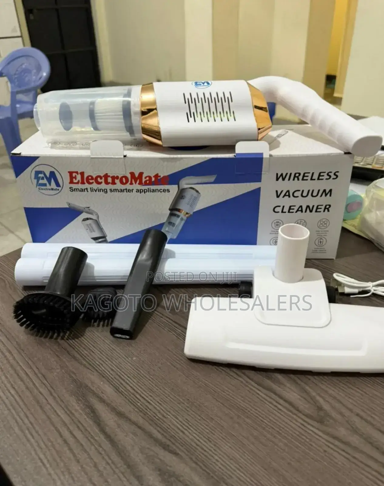 Electromate Wireless Vacuum Cleaner Durable (Warranty) Ev