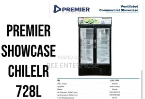 728litres Premier Showcase Chiller