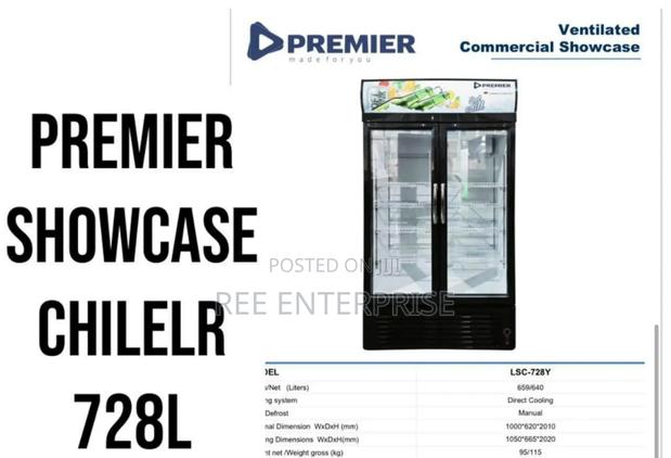 728litres Premier Showcase Chiller