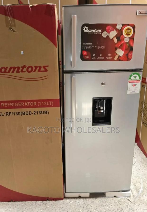 Ramtons 213l 2 Door Cool Fridge+ Dispenser R213/DDF