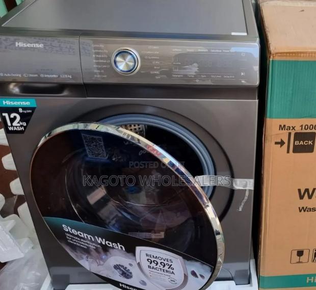 Front Load Hisense Washing Machines 12kg Wash and Dry Hwd1