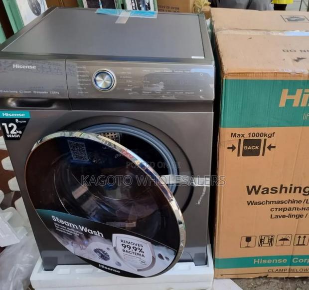 Front Load Hisense Washing Machines 12kg Wash Dry Hwd1 - main view