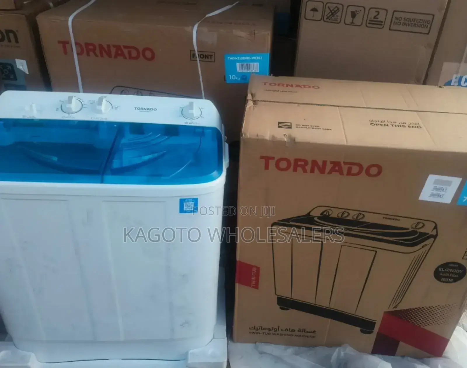 7kgs Tornado Two Tub Washing Machine T7kg/TWM